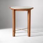 Nary Marble Side Table (17")