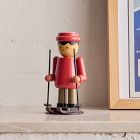 Skier Wood Taper Holders