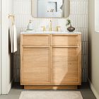 Hutchinson Oak Single Bathroom Vanity (36")