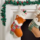 Plush Fox Stocking
