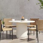Fluted Indoor/Outdoor Bistro Table (44")