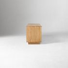 Callahan Solid Wood Rattan Media Console (80")
