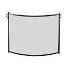 Craftsman Bowed Fireplace Screen