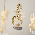 Metal Zodiac Ornament - Scorpio