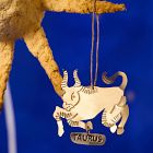 Metal Zodiac Ornament - Taurus