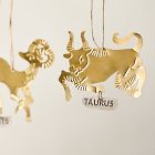 Metal Zodiac Ornament - Taurus
