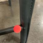 Open Box: Dolores Counter Stool (26"H) - Ludlow Leather Navy