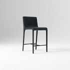 Open Box: Dolores Counter Stool (26"H) - Ludlow Leather Navy