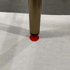 Open Box: Jack Metal Frame Counter Stool (26") - Performance Distressed Velvet Sand, Champagne Bronze
