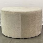 Open Box: Tilly Medium Ottoman - Performance Distressed Velvet Dune