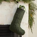 Linear Chunky Bauble Stocking