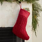 Linear Chunky Bauble Stocking