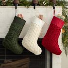 Linear Chunky Bauble Stocking