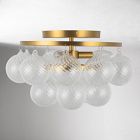Faye Semi Flush Mount (18")