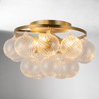 Faye Semi Flush Mount (18")