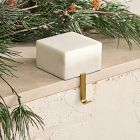Basic Marble &amp; Metal Stocking Holder