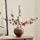 Faux Petite Red Berry Stem