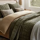 Woven Broken Stripe Lumbar Pillow Cover