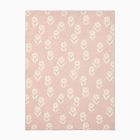 Flower Knit Reversible Jacquard Baby Blanket