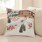 Nicole Cicak Ski Lodge Pillow Cover