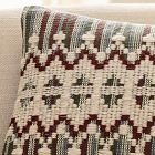 Striated Fair Isle Pillow Cover