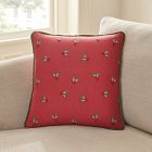 Tossed Holly Berries Pillow Cover