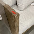 Open Box: Porto Outdoor Sofa (76") - Driftwood, Frost Gray