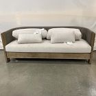 Open Box: Porto Outdoor Sofa (76") - Driftwood, Frost Gray