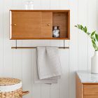 Mid Century Bathroom Storage Cabinet