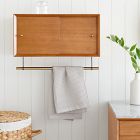 Mid Century Bathroom Storage Cabinet