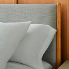 Mid-Century Upholstered Bed