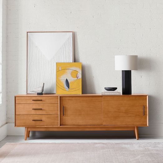 Mid-Century Media Console (80