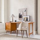 Mid-Century Modular Desk w/ File Cabinet (70")