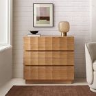 Luisa Carved 3-Drawer Dresser (35")