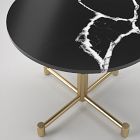 Branch Restaurant Round Dining Table - Quartz