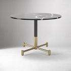 Branch Restaurant Round Dining Table - Quartz