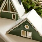 Painted Ceramic Lodge House Objects