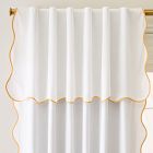 Ripple Valance Blackout Curtain