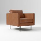 Axel Leather Armchair - Nut