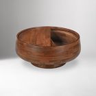 Isolaine Solid Wood Storage Coffee Table (33")