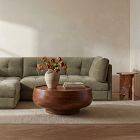 Isolaine Solid Wood Storage Coffee Table (33")