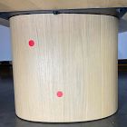 Open Box: Organic Modular Coffee Table, Large (31") - Sand on Oak