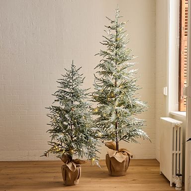 Pinecone Faux Christmas Trees