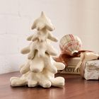 Snowy Ceramic Enamel Trees