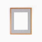 Simply Framed Striped Mat Wood Gallery Frames