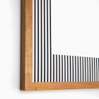 Simply Framed Striped Mat Wood Gallery Frames