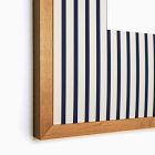 Simply Framed Striped Mat Wood Gallery Frames