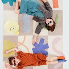 Eva Chen Playful Shapes Wool Rug