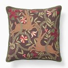 Folk Deer Pillow Cover