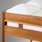 Mid-Century Full Loft Bed w/ Desk